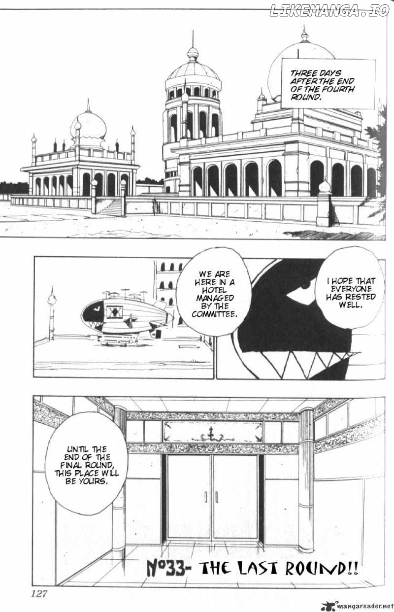 Hunter x Hunter, Chapter 33 image 02